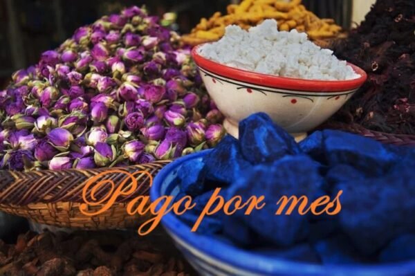 Curso Herbolaria y Usos Medicinales: Elaboración de Productos Naturales (Pago por mes)
